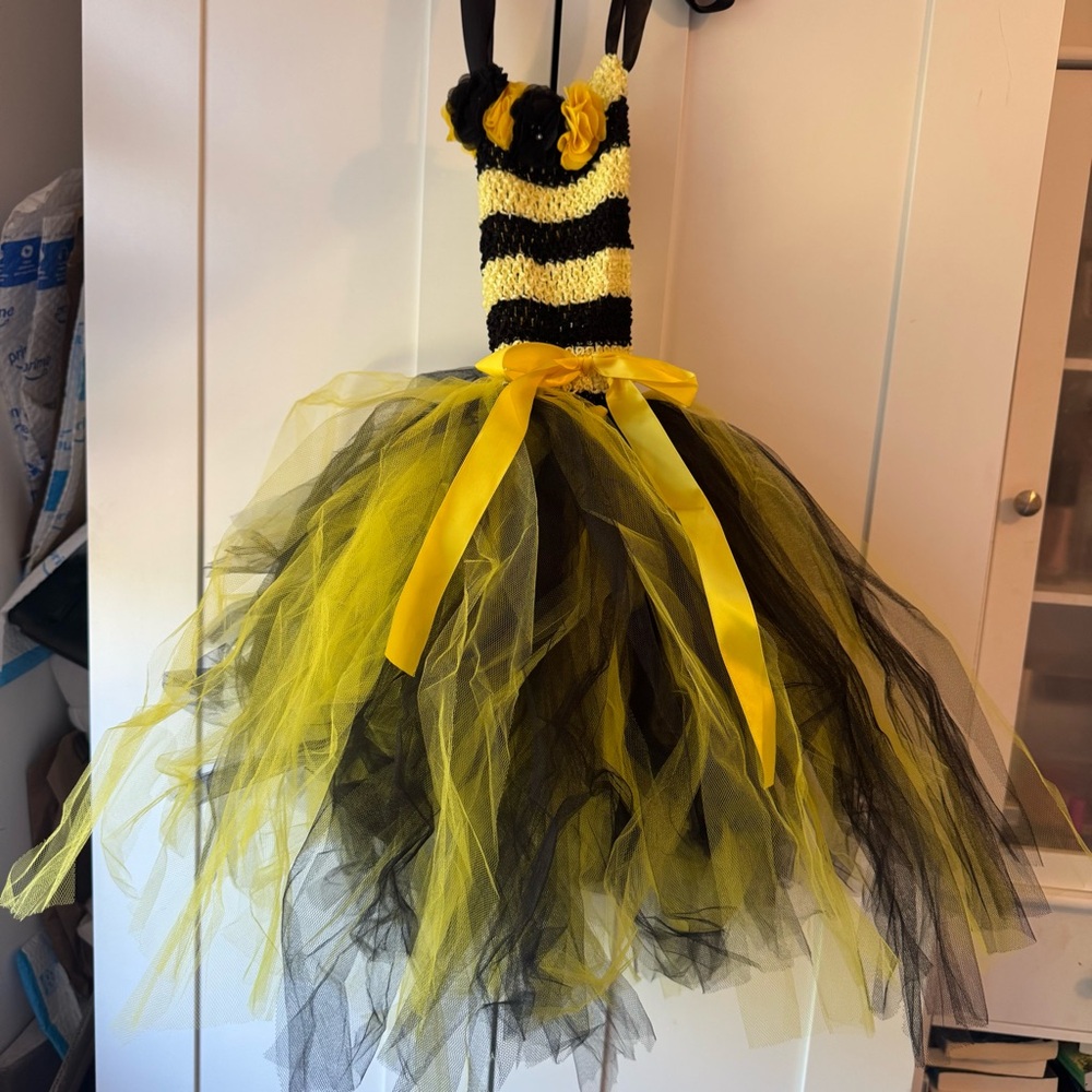 Striped Bumblebee Tutu Costume for Kids